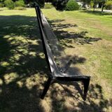 Harp style armchair