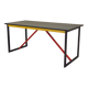 Bureau en acacia, design italien, années 1980, production : Italie