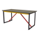 Bureau en acacia, design italien, années 1980, production : Italie