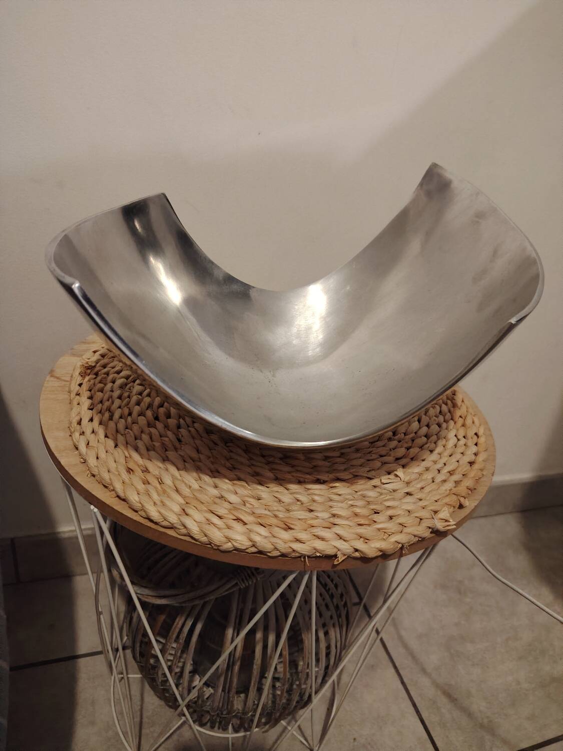 Coupe à fruit vintage et moderne à la fois.