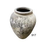 Ancient Indian terracotta jar