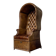 A Rare & Exceptional Deep-Buttoned Chesterfield Porter’s Chair Circa 1920’s