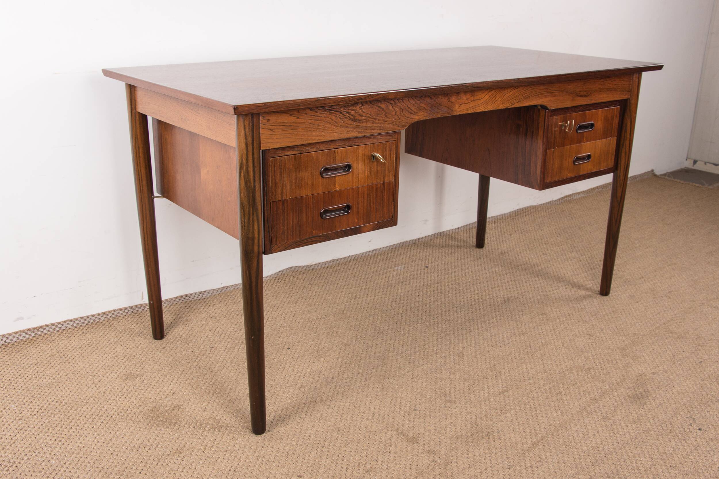 Danish Rosewood Desk by Arne Vodder 1960.