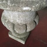 Vasque jardinière Médicis en pierre H48cm