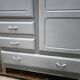 Armoire parisienne grise années 50