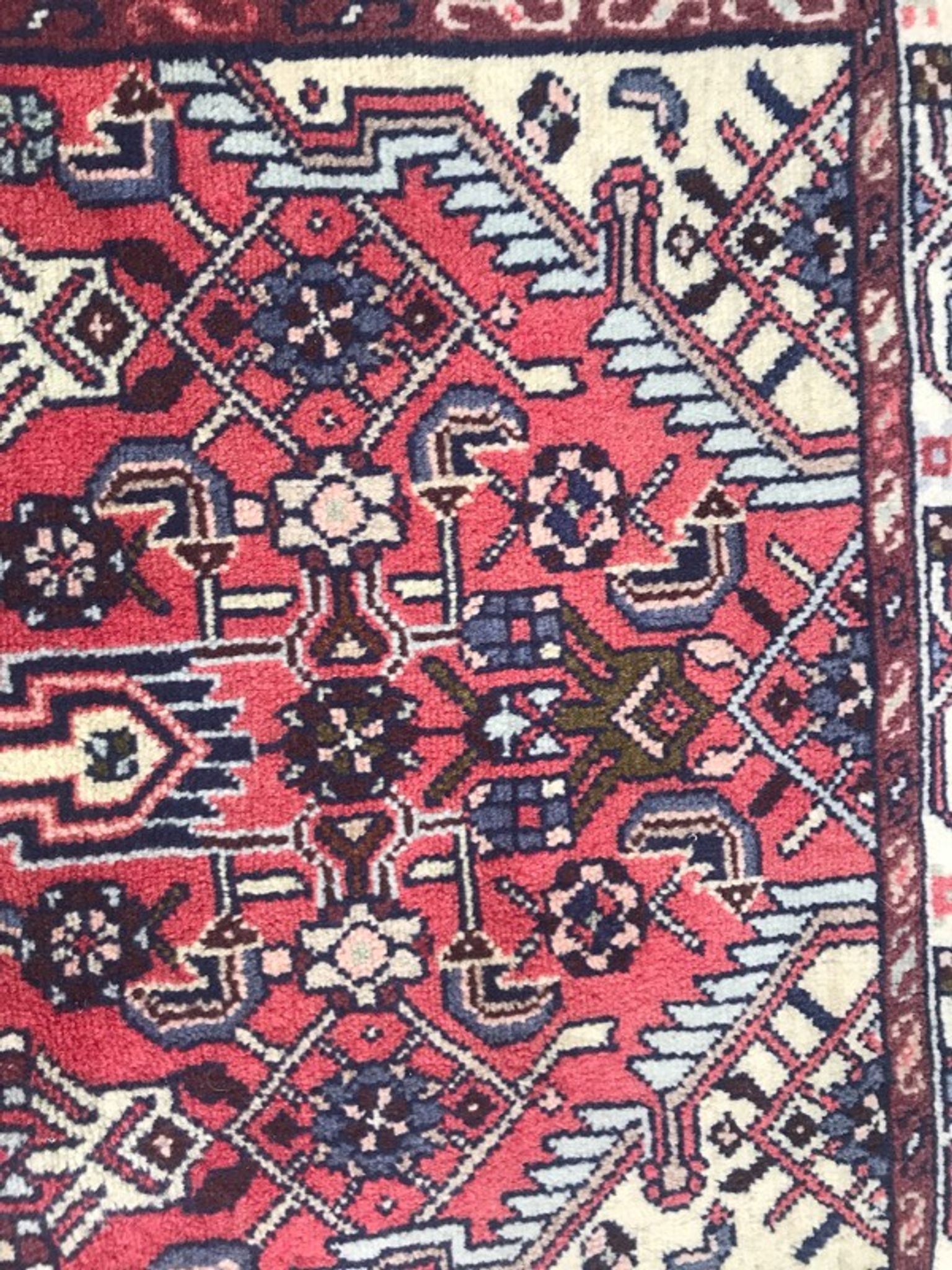 Handmade persian rug moussel 78x136 cm