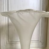 Vase en verre soufflé style Art nouveau 50cm