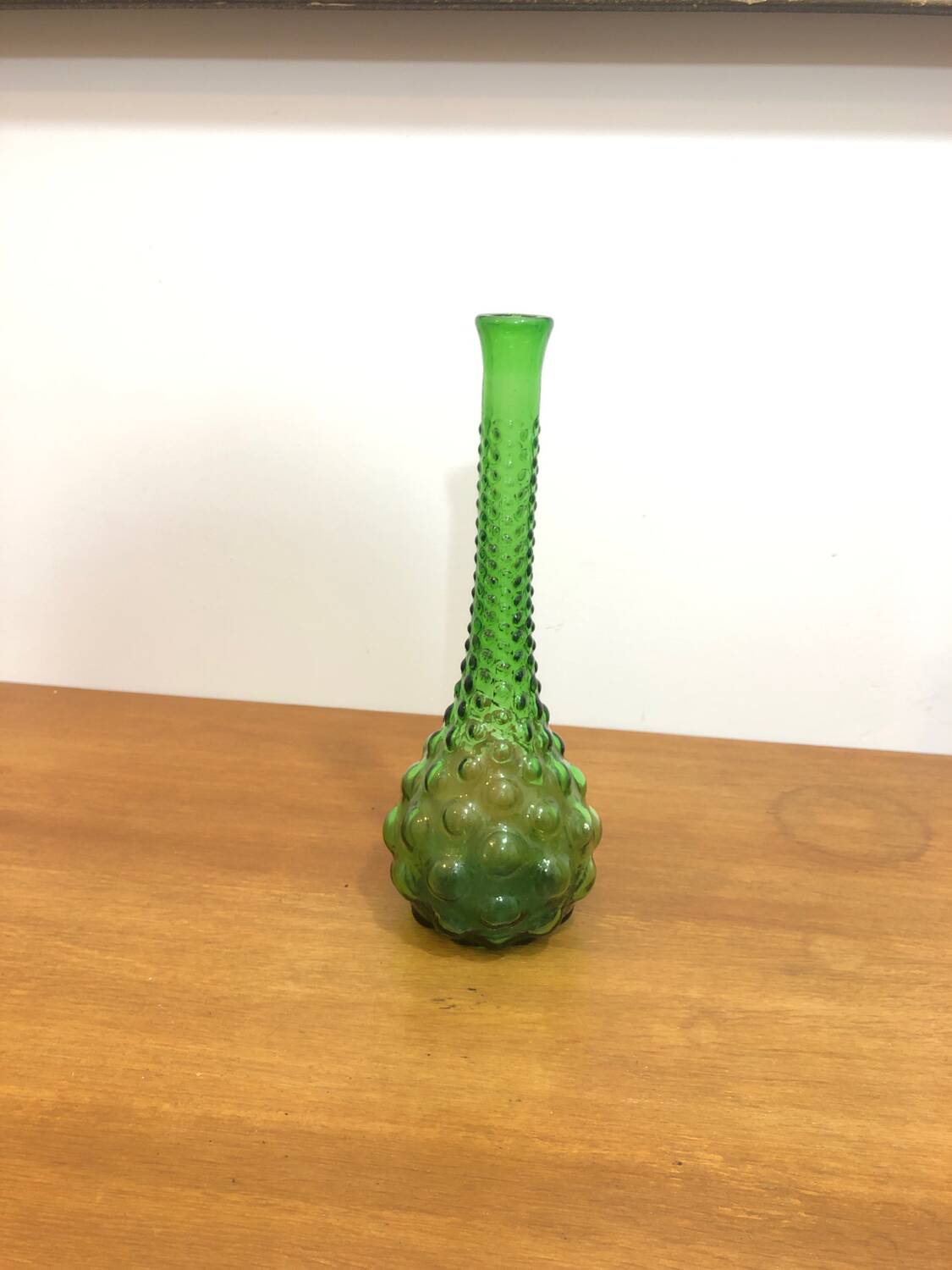Italian glass carafe from Empoli from the 50s/60s