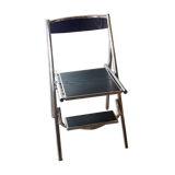 Folding stepladder chair italian design 1970