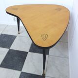 Boomerang shape coffee table 1950