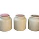 Lot de 3 bocaux en grès vintage