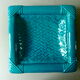 Petrol blue woven ceramic pocket tray