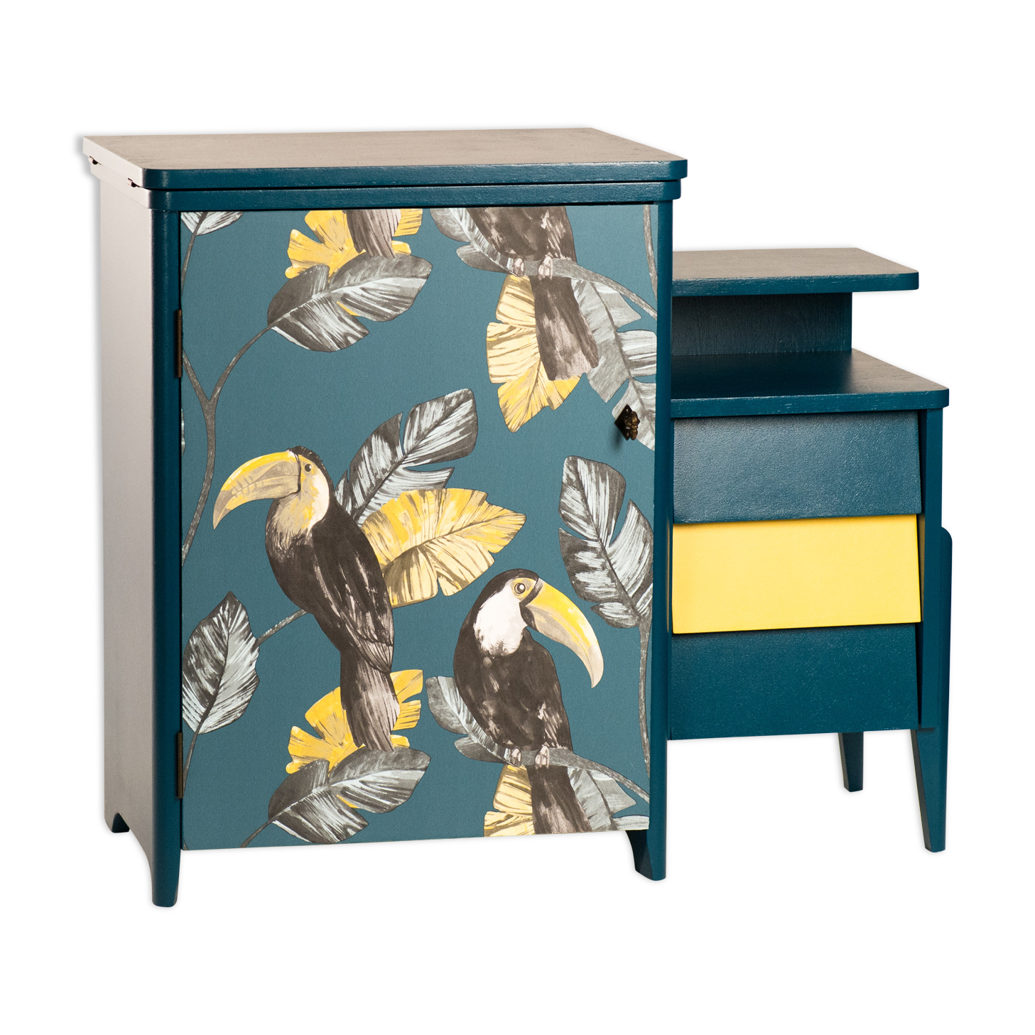 Desk, old sewing table