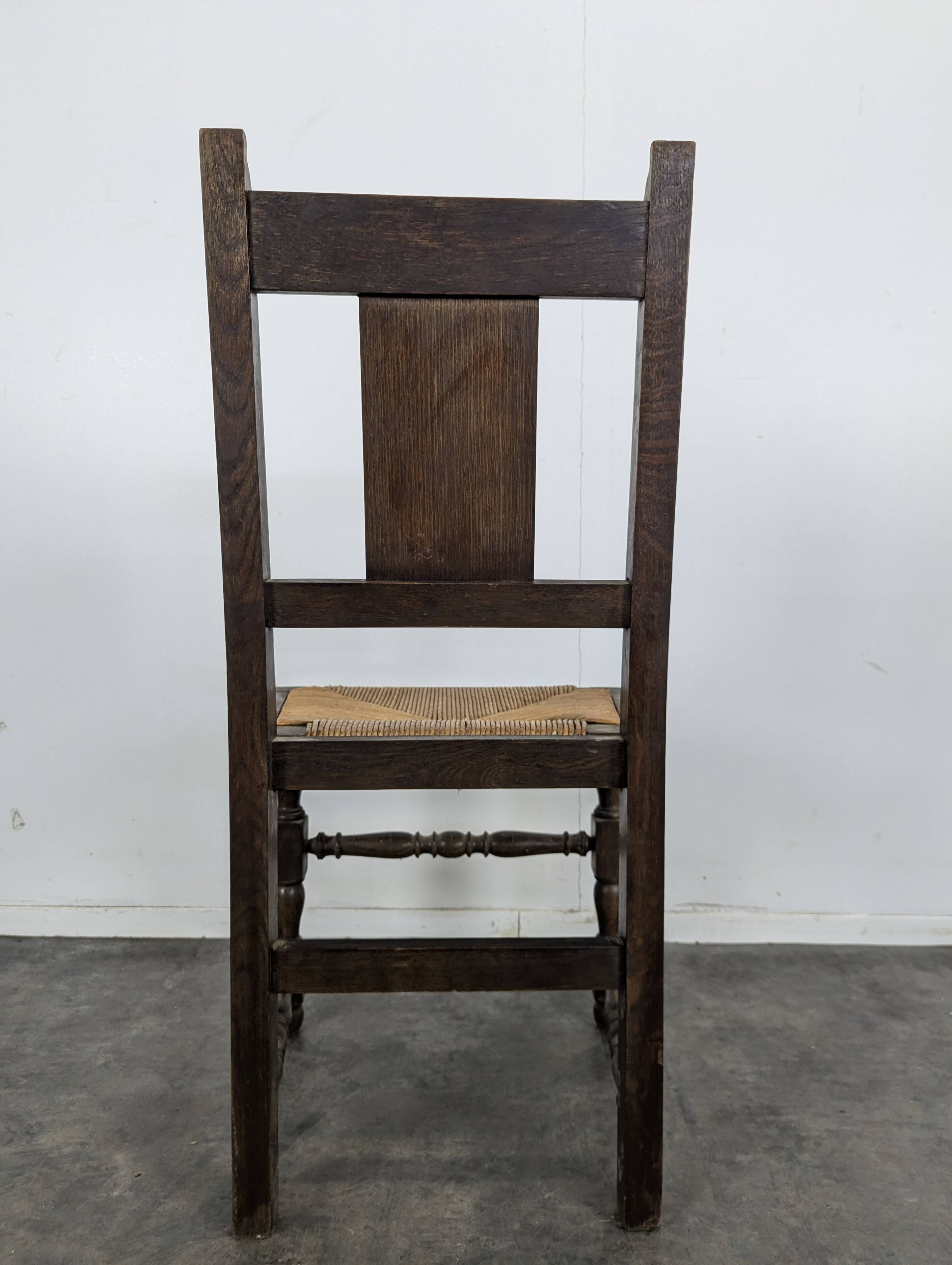 Set of 6 chairs in the style of Dudouyt.