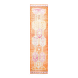 Tapis de couloir vintage orange pâle 3x13, 94x381 cm
