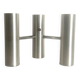 70s brushed steel wall light