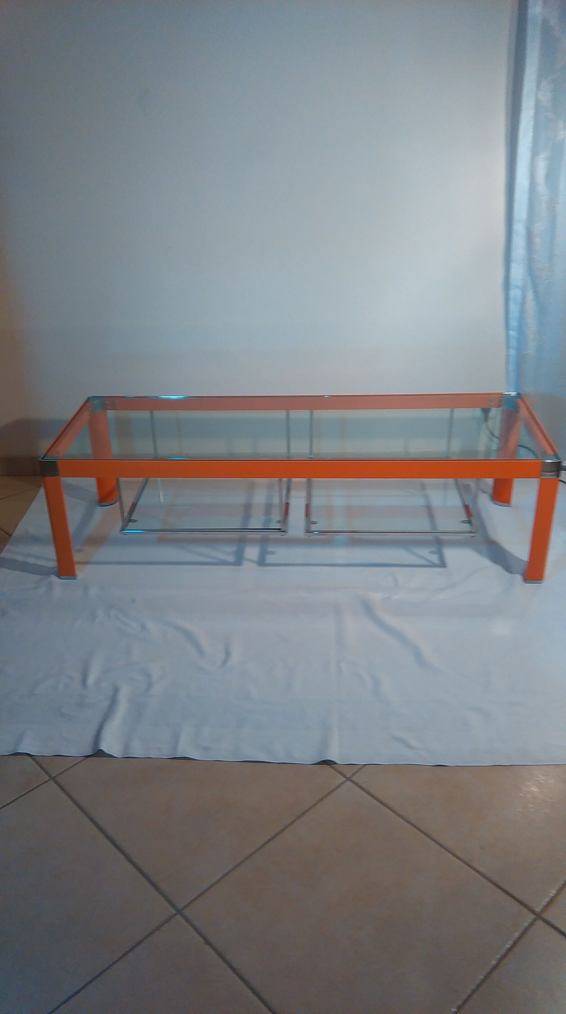Table basse design années 70