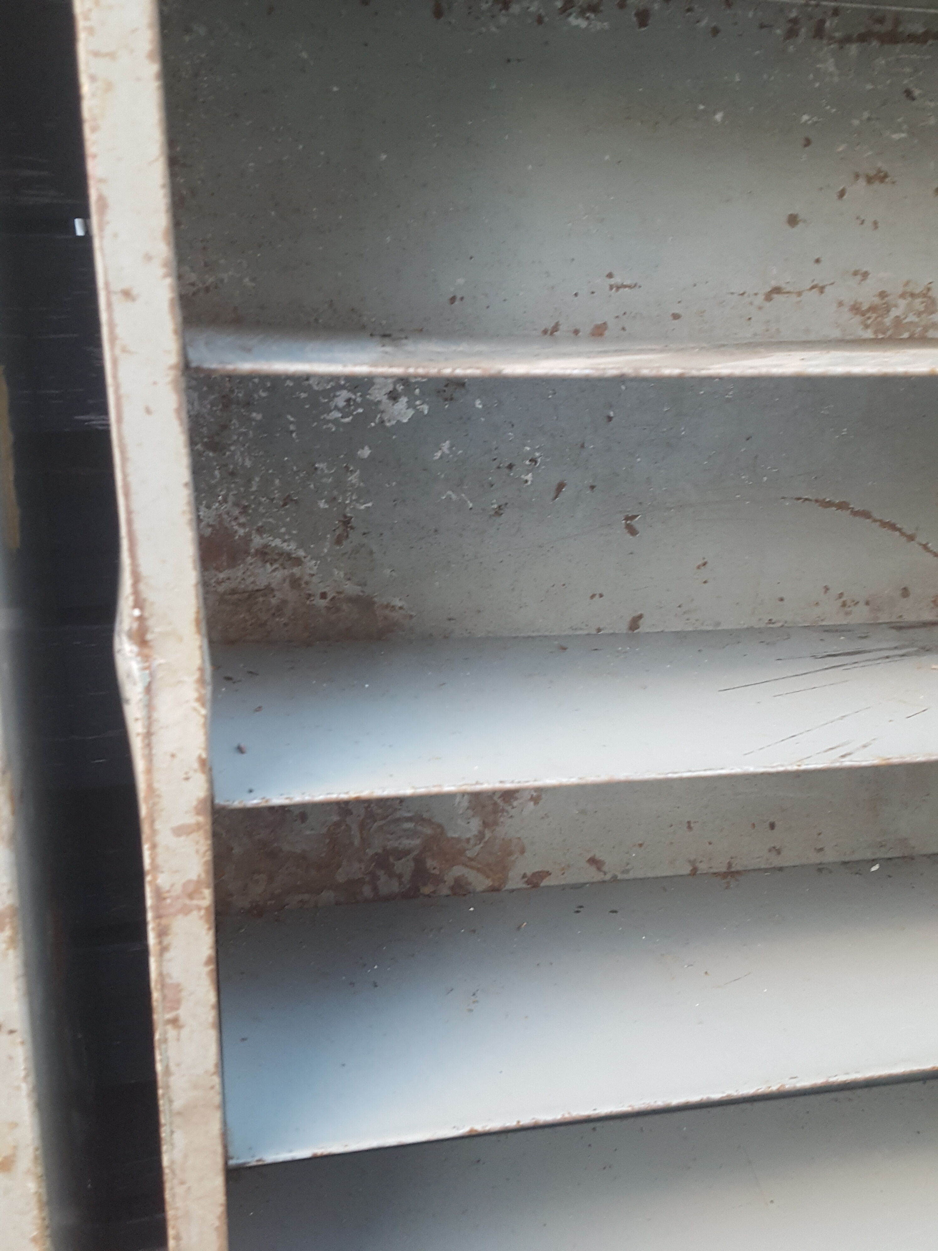 5 industrial shelves