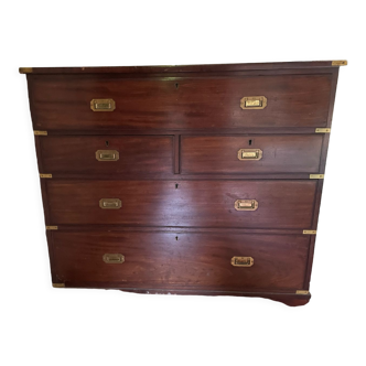 Commode secrétaire marine