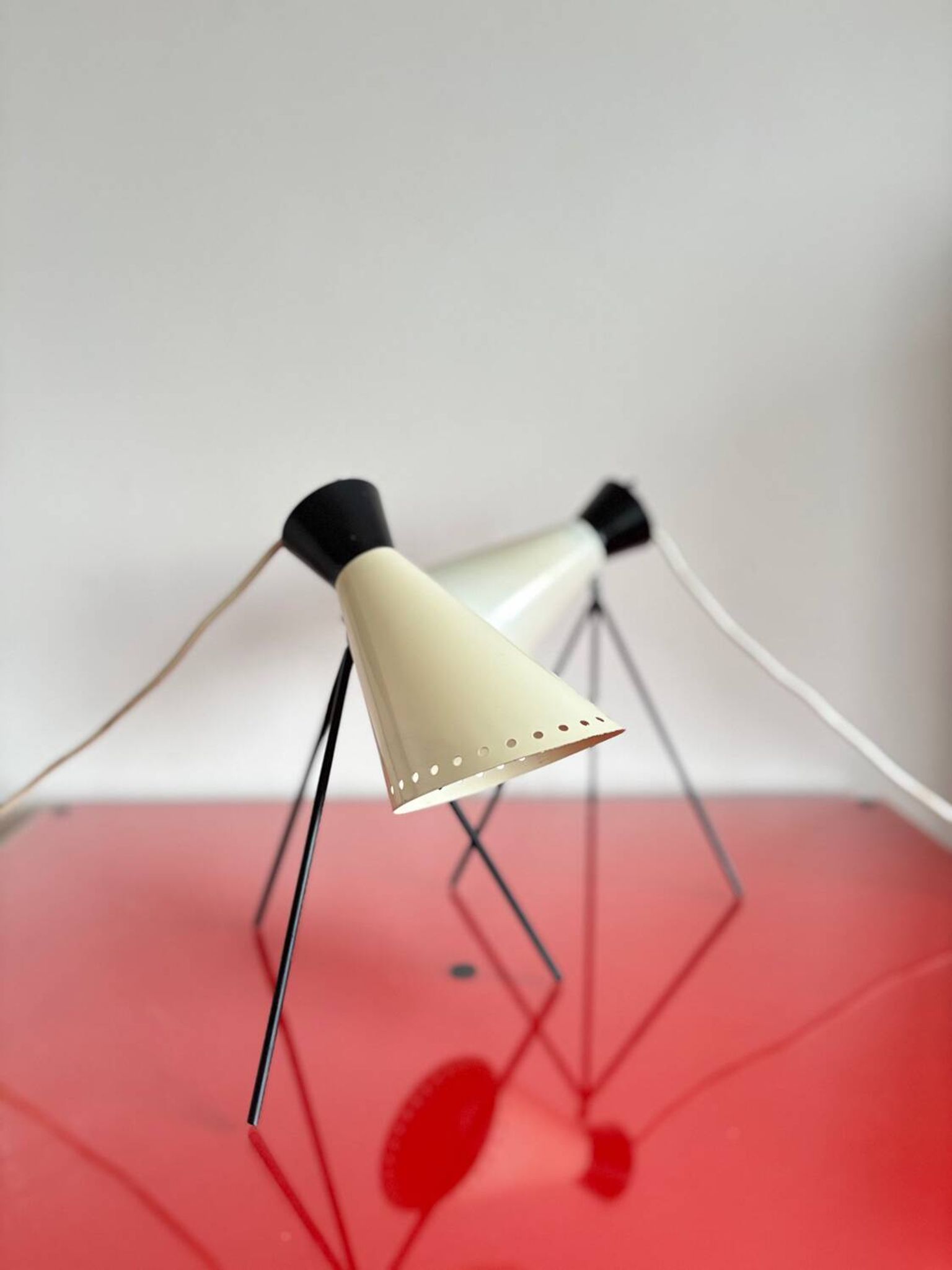 Set of table lamps by Josef Hurka