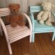 Pair of old children's chairs