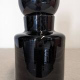 XL bottle or vase by Bob le Bleis for Maure Vieil glassworks circa 1970