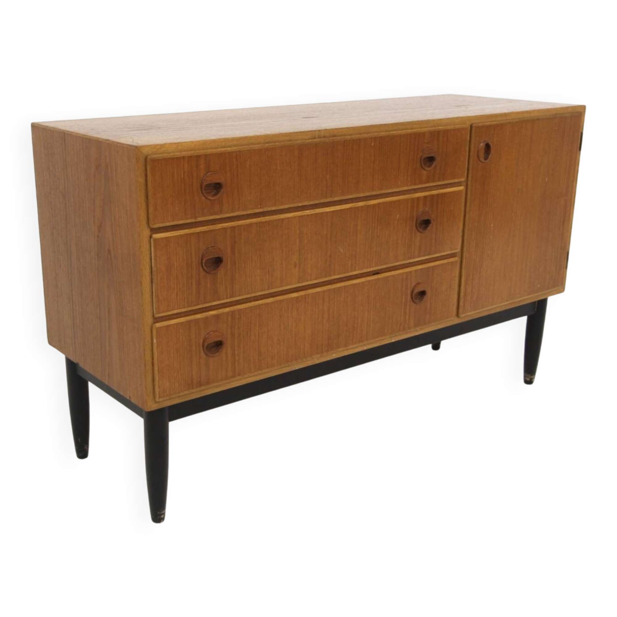 Scandinavian teak chest of drawers, Sweden, 1960