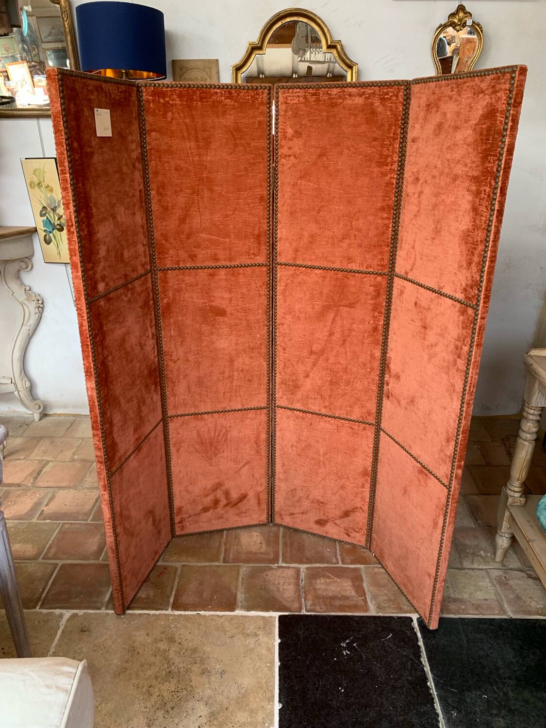 Brick velvet screen