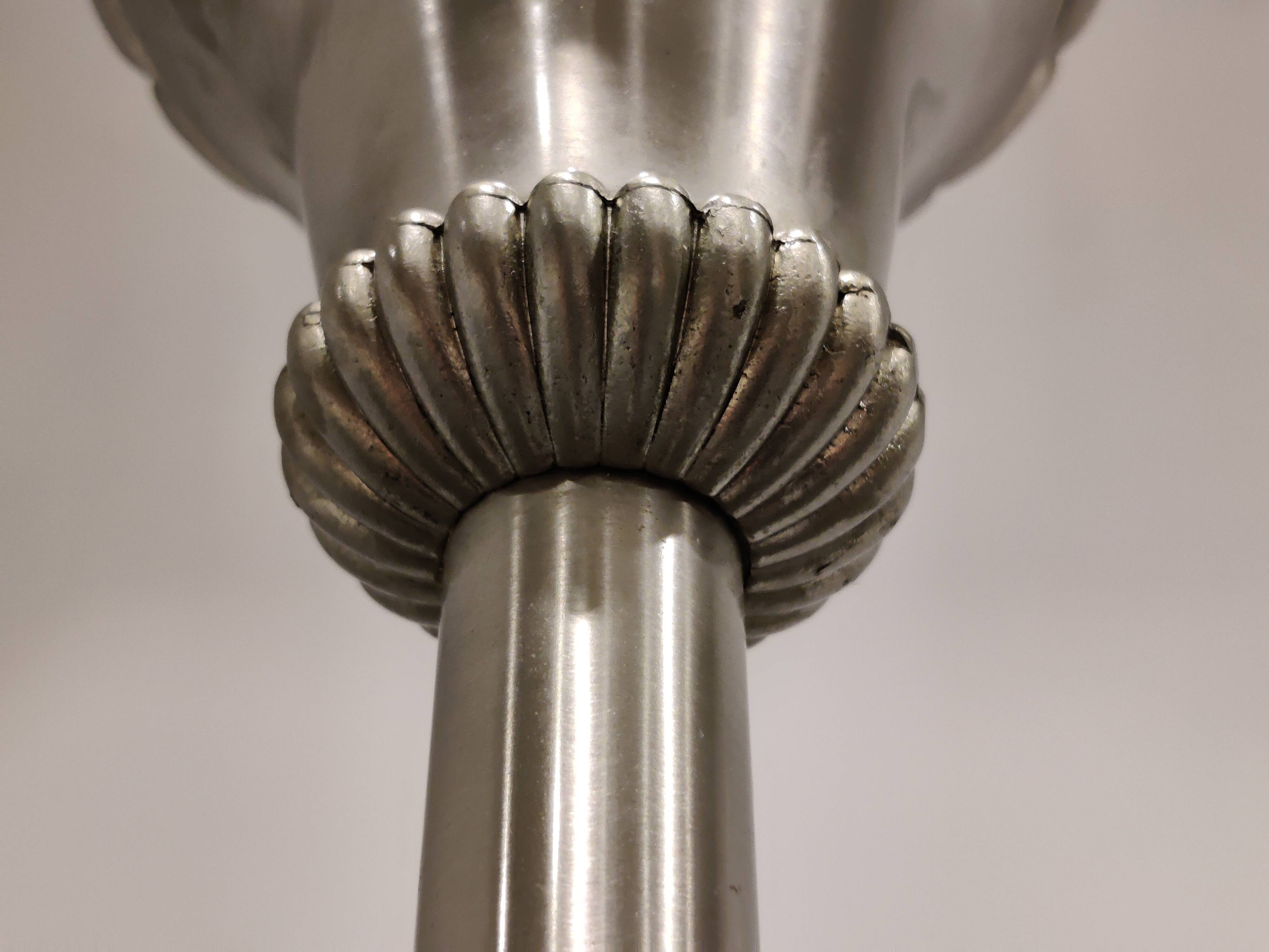 Vintage pineapple leaf floorlamp, 1970s