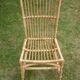 Rattan and bamboo chair