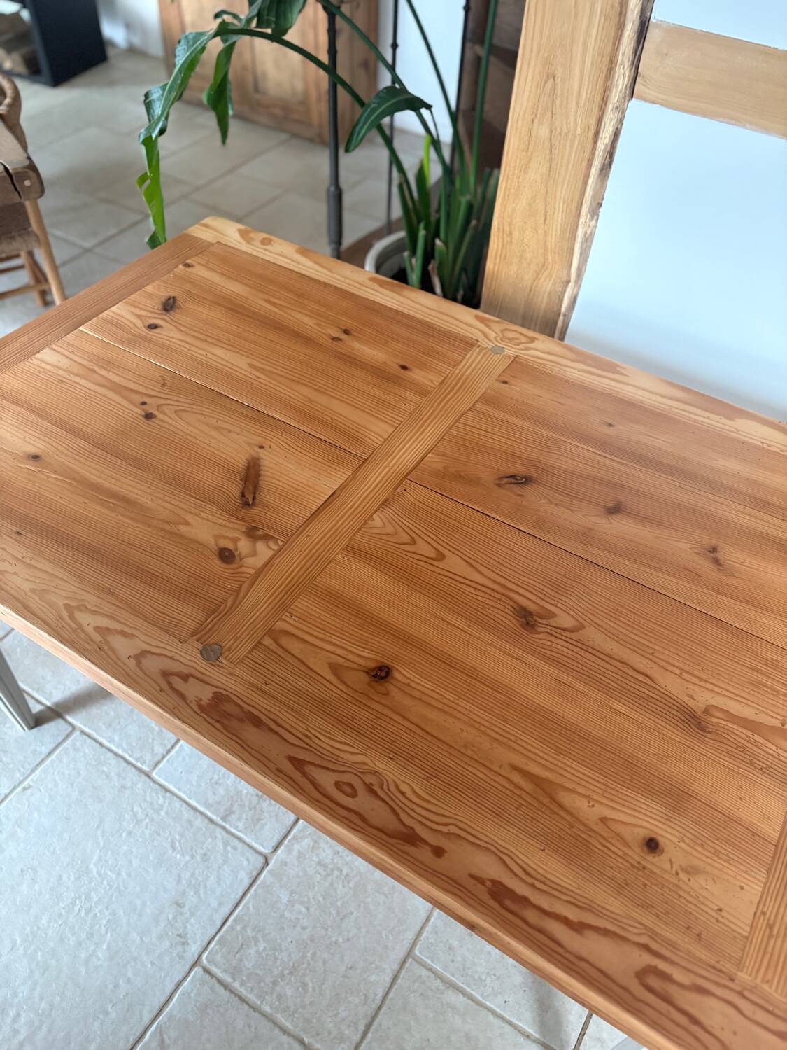 Table campagne vintage