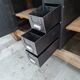 Old oak carpenter's workbench industrial furniture