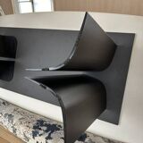 Gullwing design table by Gabriele and Oscar Buratti for Lema, made in Italy