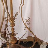 Suspension in brass and bronze Renaissance style