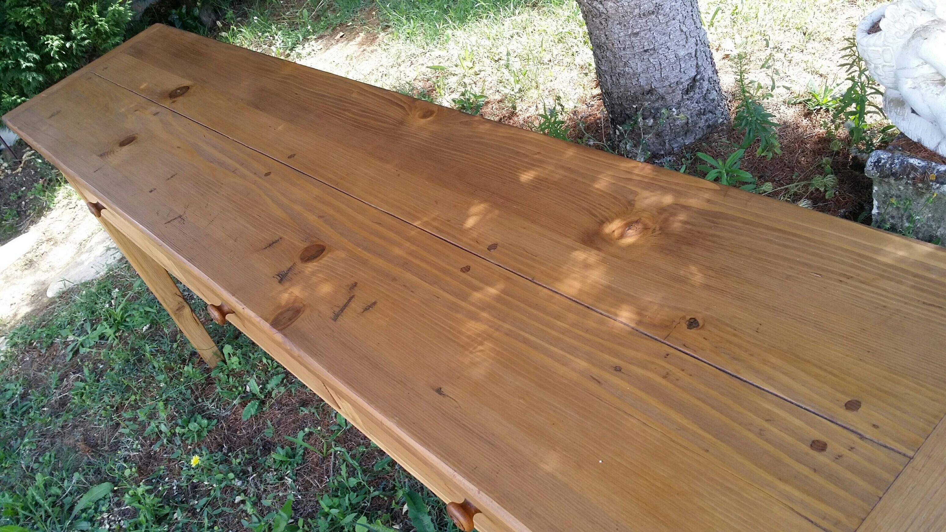 Console feet spindle, 3 drawers