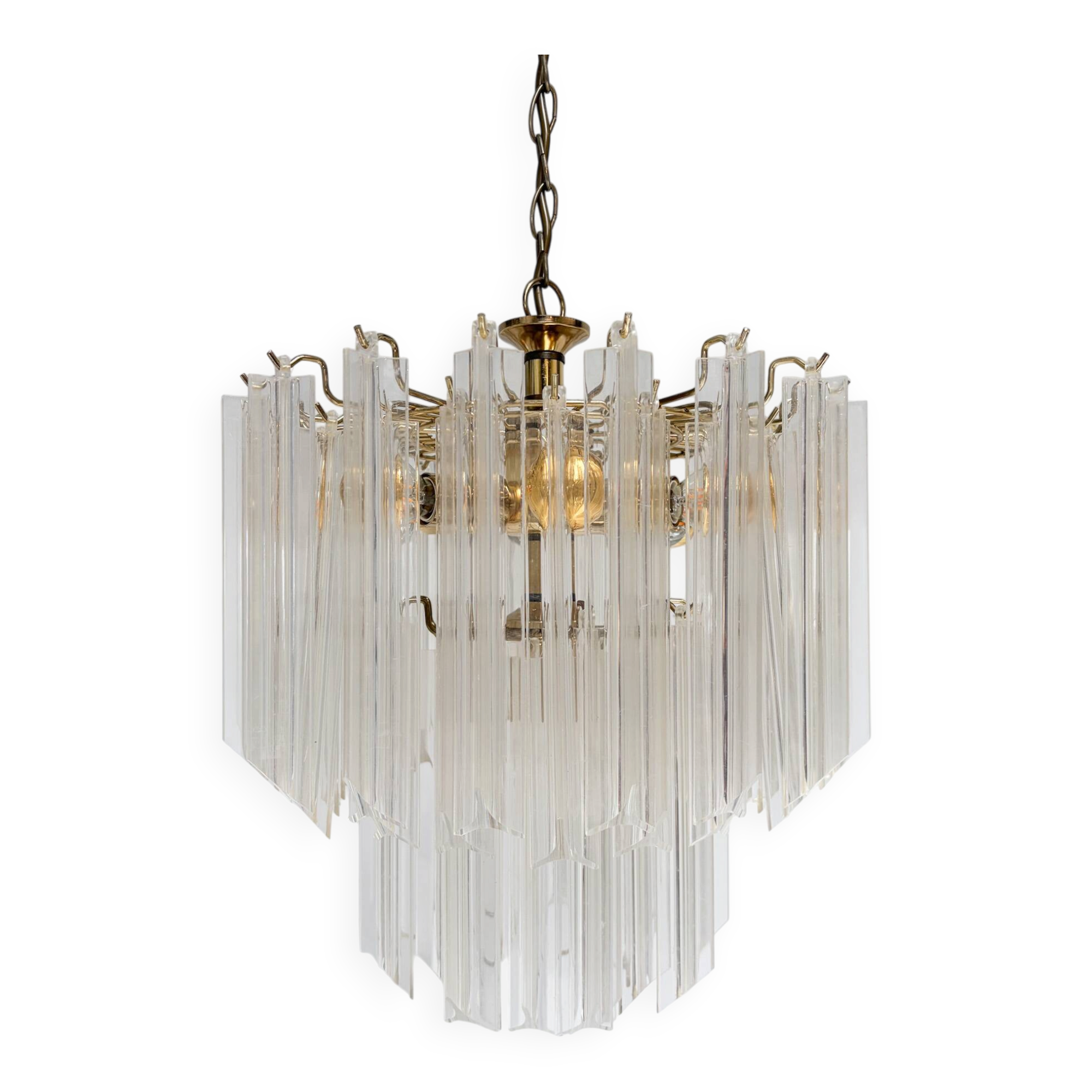 Chandelier autrichien par Orion, années 1970