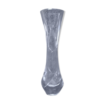 Cut crystal vase