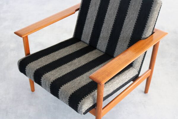 Ensemble de 2 fauteuils vintage   fauteuils   années 1960   danois