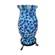 Blue mosaic glass lamp night light dp 0422042