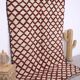 Tapis marocain vintage 174 x 275 cm - Tapis berbère fait main - Tapis marocain ancien