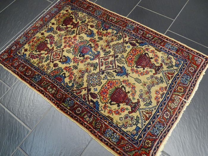 Hand-knotted Tabriz carpet - Iran 80x120cm