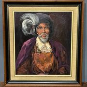 J. Lockers. Portrait of a Spanish knight. Oil on panel.