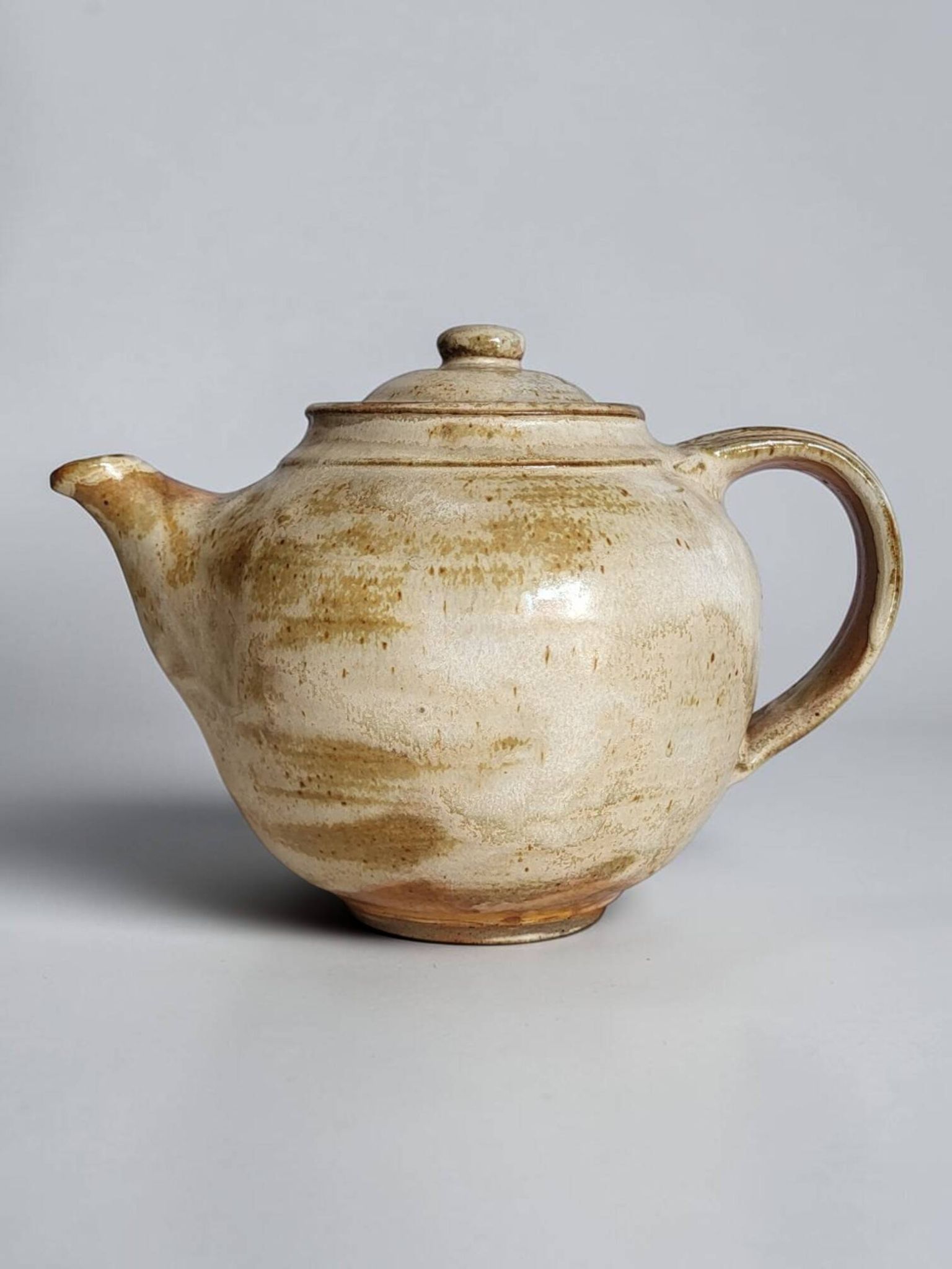 Glazed stoneware teapot – Hervé Rousseau, Atelier de Boisbelle, La Borne