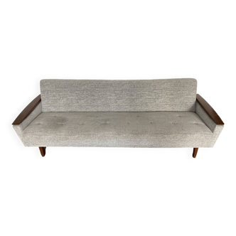 Canapé-lit scandinave du milieu du siècle, années 1960