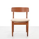 Set of four Scandinavian Danish design chairs