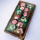 Modernist wood and enamel vanity box by J. Capo Esmaltes, Spain, circa 1970
