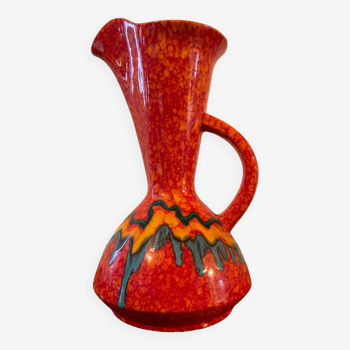 Bertoncello Italy ceramic vase signed