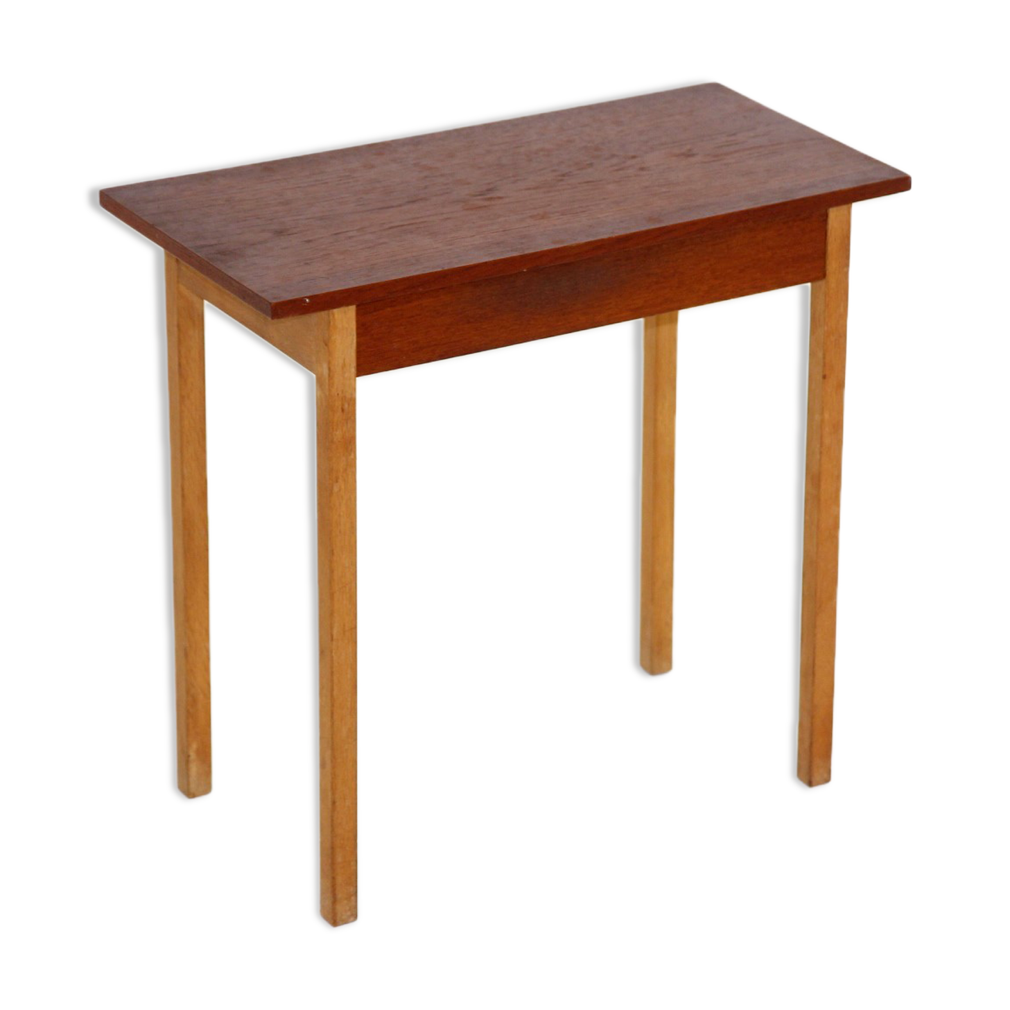 Teak bedside table, Glas & Trä, Sweden, 1960