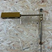 60s 70s wall lamp articulated brass Relco Made in Italy Design