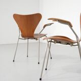 Model "3207" chair by Arne Jacobsen for Fritz Hansen, Denmark 1955.